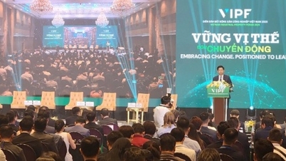वियतनाम औद्योगिक रियल एस्टेट फोरम 2025 का उद्घाटन: "मजबूत स्थिति, स्वागत योग्य आंदोलन"