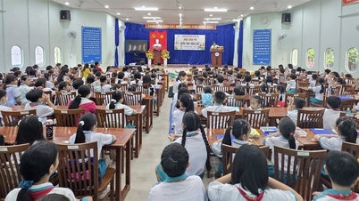 Basisschool Le Quy Don organiseerde met succes de schilderwedstrijd "Kinderdroom".