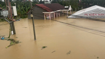 น้ำท่วมบริเวณหวู่ซา-ทูโบน เริ่มลดลงแล้ว ขณะที่ระดับน้ำด้านล่างเริ่มสูงขึ้น