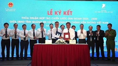 A VNPT és Quang Tri tartomány együttműködési megállapodást írt alá: Újabb lépés a "Digitális Quang Tri - Boldog Társadalom" felé