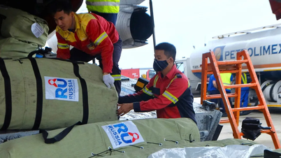 ຣັດ​ເຊຍ​ໜູນ​ຊ່ວຍ​ເຮືອ​ກູ້​ໄພ​ແລະ​ສິ່ງ​ຈຳ​ເປັນ​ໃຫ້​ເຂດ​ປະສົບ​ໄພ​ນ້ຳ​ຖ້ວມ​ຢູ່​ເມືອງ​ເຫ້ວ