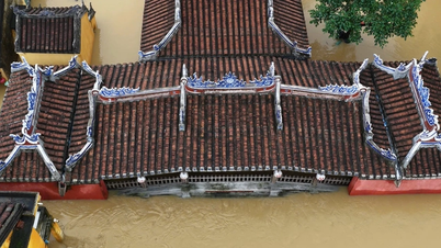 Les images des inondations à Hoi An ce matin ont atteint un seuil historique, marquant l'année du Dragon 1964.