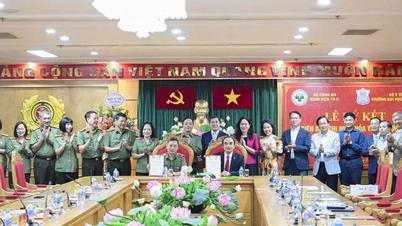 សាកលវិទ្យាល័យវេជ្ជសាស្ត្រហាណូយ សហការអភិវឌ្ឍបុគ្គលិកពេទ្យប្រកបដោយគុណភាពខ្ពស់សម្រាប់ប៉ូលីស