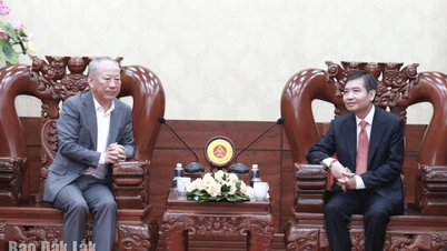 Chairman of the Provincial People's Committee Ta Anh Tuan worked with Pacific Construction Group, China