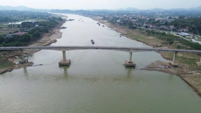 フート省ドアンフン村のソンロー橋の通行を一時中断