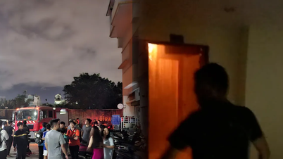 Fire at Le Thanh apartment building: Residents upset when fire alarm does not work