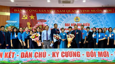 チュオン・コン・ヒエン氏がクイニョンドン区労働組合の議長に任命されました。