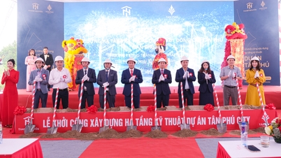 Τελετή έναρξης της αστικής περιοχής Tan Phu City - Νέο ορόσημο στα νότια του Thai Nguyen