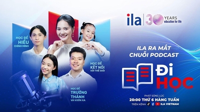 ILA ra mắt podcast Đi học: Học từ đời, trưởng thành từ mỗi bước đi