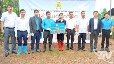 Khởi công nhà ‘Mái ấm công đoàn’ cho đoàn viên có hoàn cảnh khó khăn