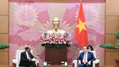 Chủ tịch Quốc hội Trần Thanh Mẫn tiếp Đại sứ Singapore tại Việt Nam