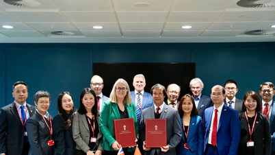 Vietnam and the UK sign a letter of intent on education cooperation.