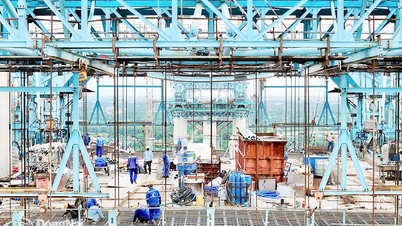 Se han completado prácticamente 55/58 km de la autopista Ben Luc - Long Thanh.