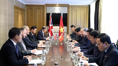 Tổng Bí thư Tô Lâm gặp ông Tony Blair