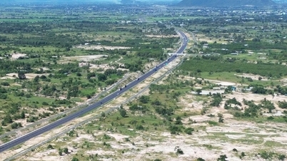 ផ្លូវល្បឿនលឿន Vinh Hao - Phan Thiet បើកដំណើរការឡើងវិញ បន្ទាប់ពីទឹកជំនន់ និងការបាក់ដី