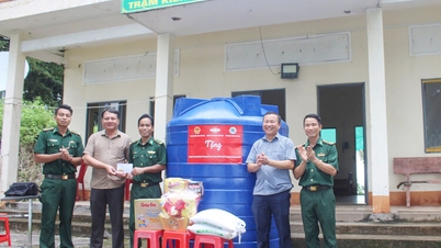 Visit and give gifts at Doi Moi Island - where only one household lives