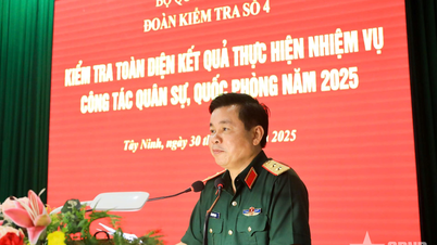 Kementerian Pertahanan Nasional melakukan inspeksi menyeluruh terhadap Komando Penjaga Perbatasan Provinsi Tay Ninh.