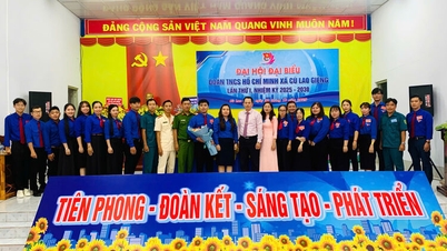 Comrade Nguyen The Vinh holds the position of Secretary of the Youth Union of Cu Lao Gieng commune.