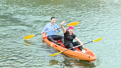 Khám phá dòng Nặm Chang bằng thuyền kayak