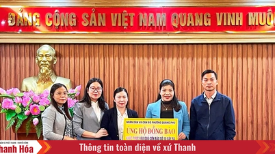 30 اکتوبر 2025 کی صبح تک طوفان نمبر 10 سے متاثرہ لوگوں کی مدد کے لیے 62 بلین VND سے زیادہ وصول کیے گئے