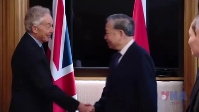 Generalsekretær To Lam møtte presidenten for Tony Blair-instituttet for å diskutere samarbeid.