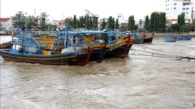 Lam Dong: 5 fiskebåtar sjönk på grund av översvämningar
