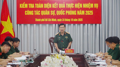 Do Xuan Tung altábornagy a 429. Különleges Erők Dandárját ellenőrzi