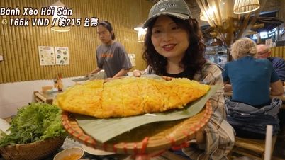 中国人観光客がハノイを訪れ、西洋料理レストランの名物料理を絶賛している。