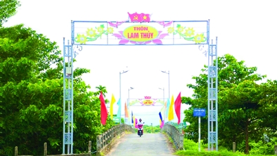 Thôn Lam Thủy: Điểm sáng trong xây dựng quê hương