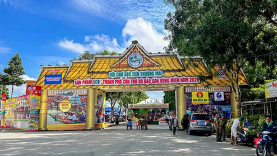 Warna berkumpul di Pameran Promosi Perdagangan produk Can Tho City OCOP dan kepakaran serantau pada 2025