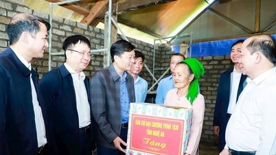 Nghe An se připravuje na shrnutí Programu na podporu výstavby a oprav domů pro osoby s vynikajícími službami a chudé.