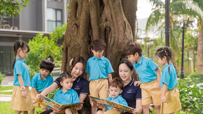 Taman Kanak-kanak Bilingual Happy Cloud menjadi titik terang pendidikan di Quy Nhon