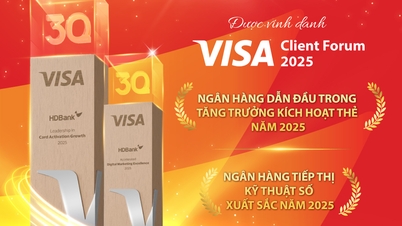 HDBank คว้ารางวัลสองรางวัลจาก Visa นับเป็นความสำเร็จด้านดิจิทัลที่ครอบคลุมและยกระดับประสบการณ์ของลูกค้า