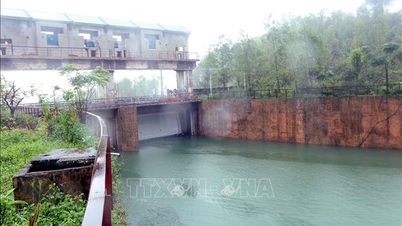 فحص أعمال الري قبل هطول الأمطار الغزيرة من نغي آن إلى كوانغ نجاي