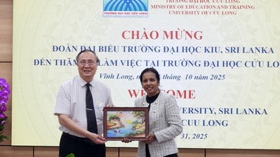 O universitate din Sri Lanka dorește să coopereze cu Universitatea Cuu Long