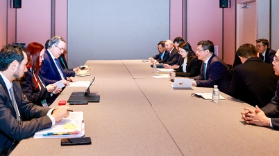 মন্ত্রী নগুয়েন হং ডিয়েন মেক্সিকান অর্থনীতিমন্ত্রীর সাথে দ্বিপাক্ষিক বৈঠক করেছেন।