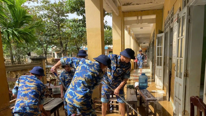 Wilayah Tentera Laut 3 membantu orang ramai mengatasi akibat selepas banjir