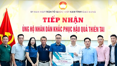 Η WILMAR CLV δώρισε 15 δισεκατομμύρια VND για να υποστηρίξει τους ανθρώπους να ξεπεράσουν τις συνέπειες των καταιγίδων και των πλημμυρών