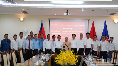 Η βιετναμέζικη κοινότητα στην Καμπότζη συνέβαλε ενεργά με απόψεις σε σχέδια εγγράφων που υποβλήθηκαν στο 14ο Εθνικό Συνέδριο του Κόμματος.