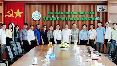 De Kien Giang Universiteit en de gemeente Vinh Binh werken samen om duurzame groene landbouw te ontwikkelen