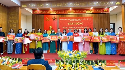 Phường Thanh Liệt phát động Tháng cao điểm ủng hộ Quỹ “Vì người nghèo”