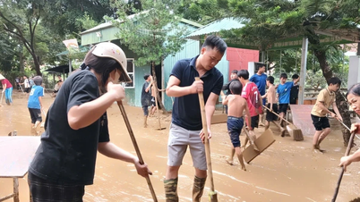Efforts to overcome storm and flood consequences, welcome students back to school