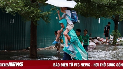 Schools in Hanoi flexibly adjust teaching plans to respond to storm 11