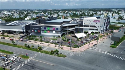 Opening van het eerste AEON-winkelcentrum in de Mekongdelta