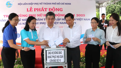 Ciudad Ho Chi Minh lanzó una campaña para apoyar a las personas afectadas por la tormenta número 10.