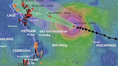 Sturm Matmo könnte am 5. Oktober mittags die Stufe 13 erreichen und in den Golf von Tonkin eintreten