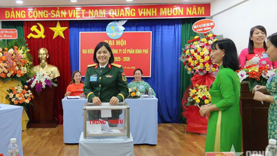 Tổng công ty 28 (Tổng cục Hậu cần-Kỹ thuật) chỉ đạo tổ chức đại hội phụ nữ làm trước