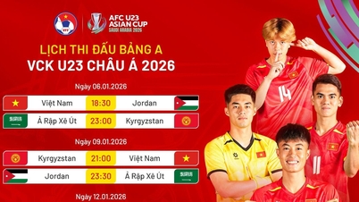 Lịch thi đấu U.23 Việt Nam mới nhất: Đá khung giờ cực ‘lạ’, tại sao VTV không có bản quyền truyền hình?
