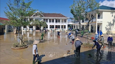 Ha Tinh: Es urgente superar las consecuencias de las tormentas e inundaciones y que los estudiantes regresen pronto a la escuela.