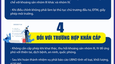 Những chính sách đặc thù gỡ khó trong triển khai Luật Địa chất và khoáng sản 2024